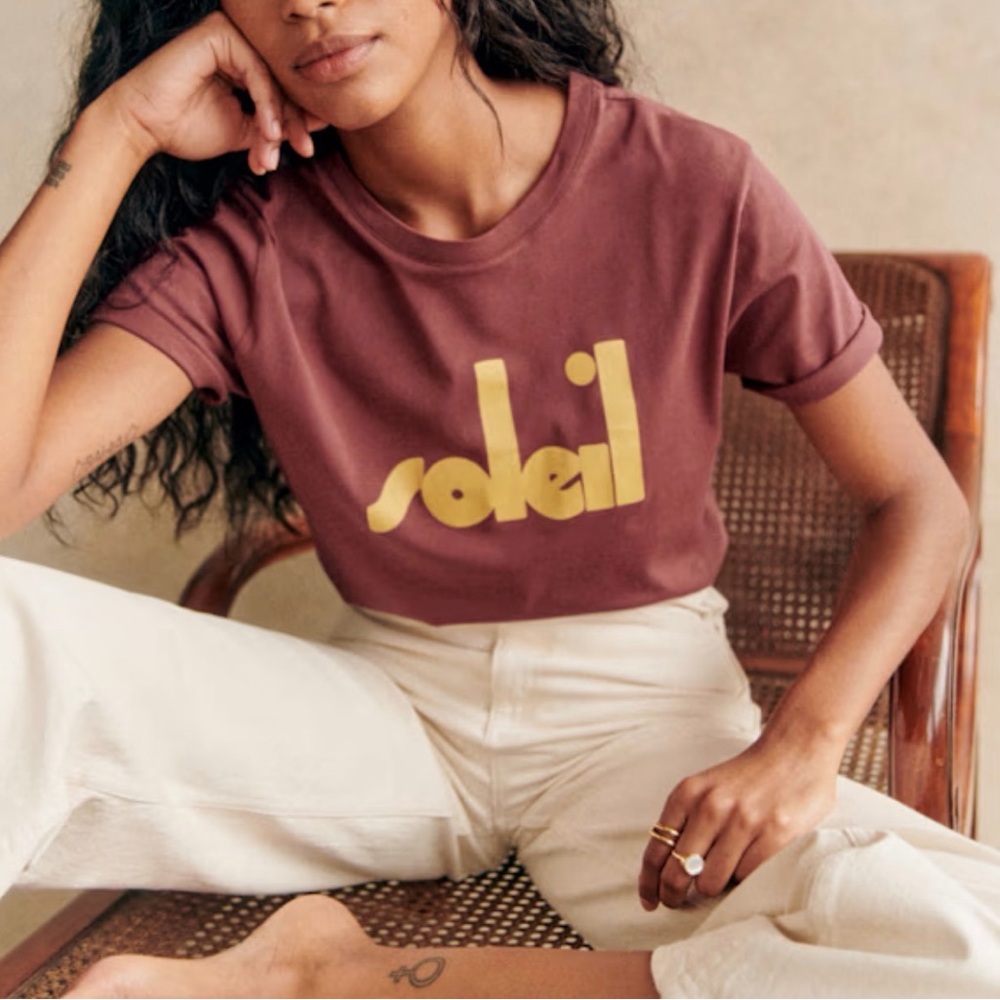 SÉZANE X MADDY SOLEIL T-SHIRT - Size M